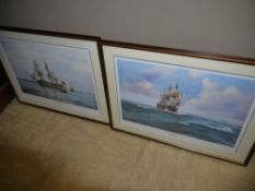 By and after Robin Brooks the Triumph of the Navigators, Endeavour 1771, limited edition 180/850,