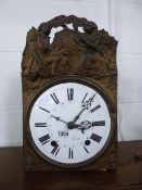 A FRENCH WALL CLOCK (for restoration/spares)
