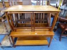 A G-PLAN TEAK COFFEE TABLE/NEST, and another teak coffee table (2)