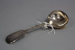 A WILLIAM IV SILVER LADLE, dated 1836 (W E ), London