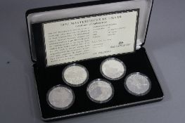 A 1996 SILVER MASTERPIECES ROYAL AUSTRALIAN MINT SET, No 3097, boxed and certificate