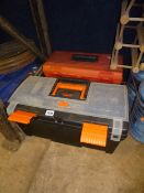 TWO TOOL CRATES, with contents