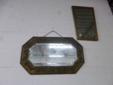 A QUANTITY OF ASSORTED MIRRORS (10)