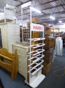 A METAL HARIBO SHOP DISPLAY ON WHEELS, and another shop display (2)