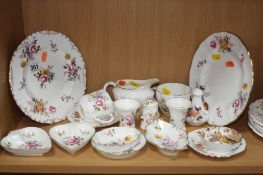ROYAL CROWN DERBY TRINKETS AND PLATES, mostly 'Derby Posies' (17)