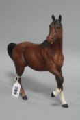 A BESWICK HORSE, 'Spirit of The Wind', No.2688, brown, matt