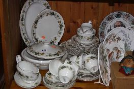 A ROYAL DOULTON 'LARCHMONT' PATTERN DINNER SERVICE, (over 40 pieces)