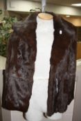 A FUR JACKET, size 40