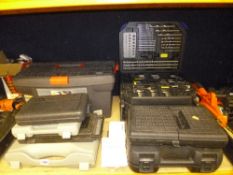 A QUANTITY OF BOXED TOOL SETS, including a drill bit set
