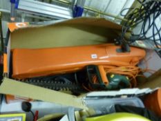 A FLYMO ELECTRIC GARDEN VAC, an electric hedge trimmer and a dehumidifier (3)