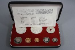 A PAPUA NEW GUINEA PROOF SET, boxed and certificate, together with a Australian first day cover (2)