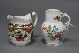 TWO MODERN ROYAL WORCESTER COLLECTORS JUGS, 'Ring-Neck Jug' and 'Cream Jug' (2)