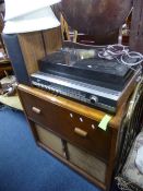 'HIS MASTERS VOICE' RADIOGRAM, and a GEC stereo music centre (2)