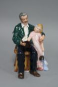 A ROYAL DOULTON FIGURE, 'Grandpa's Story', HN3456