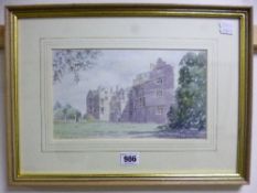 F.W.R. 'RAY' STIMPSON F.R.S.A. (FL 1932-1987), 'Montacute House, 1979, Cotswold, Oxfordshire 1941