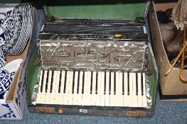 A CASED HOHNER 'VERDI III' PIANO ACCORDION