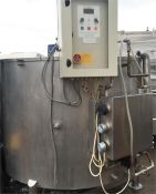 1 x All s/s electrically heated CT Plant & Equipment chocolate melting tank. Complete with mixing. 4