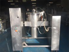 1 x All s/s Glass VSM150 mixer/marinator. Complete with dosing and power tilt. Top fill. Machine has