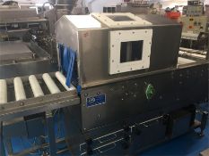 1 x All s/s CBT continuous sanitising tunnel. Complete with air dryer. Chamber size 450mm x 900mm.