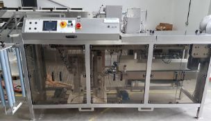 1 x Gillenkirch 7000E horizontal poly bagging and sealing machine. Capable of 35 x 1kg bags per