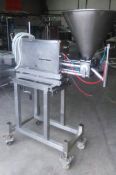 1 x Turbo single shot depositor with rise and fall head. All s/s. Pneumatically operated. Adjustable