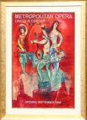 Marc Chagall, Metropolitan Opera, Carmen, Lithograph Artist: Marc Chagall, Russian (1887 - 1985)
