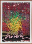 Dale Chihuly, Ikebana Drawing #26, Acrylic Painting Artist: Dale Chihuly, American (1941 - )