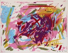 Elaine de Kooning, Untitled, Lithograph Artist: Elaine de Kooning, American (1920 - 1989) Title: