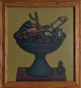 Dimitri Krasnopevtsev, Still Life, Oil Painting Artist: Dimitri Krasnopevtsev, Attributed to,