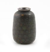 A Martin Brothers stoneware gourd vase by Walter and Edwin Martin, dated 1899, shouldered