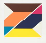 Larry Zox, Series V, Silkscreen Artist: Larry Zox, American (1937 - 2006) Title: Series V Year: