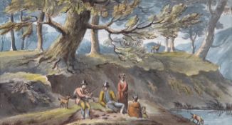 Gideon Yates (act. c.1790-c.1837) British and Continental landscapes A set of 25 all signed with a