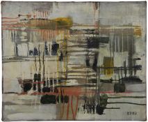 Willering Epko, Untitled, Oil Painting Artist: Willering Epko, French (1928 - ) Title: Untitled