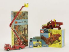 A Corgi Major (1111) Massey-Ferguson 780 combine harvester, boxed, (438) Land Rover, boxed, and (
