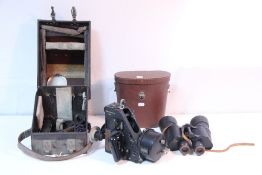 An Edwardian gent’s walking cane with silver embossed scroll handle, London 1909, 36