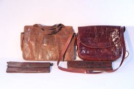 A 1930’s Singer electric treadle sewing machine (No. 201k), in oak case, complete with numerous