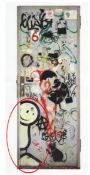 Banksy’s ‘2 Rats’ was created in Berlin on the corner of Kopernicker and Adalbert Strabe when Banksy