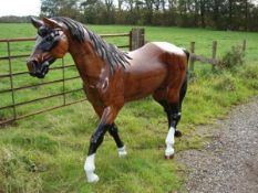 GLASS TABLE, lobe shape