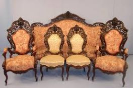 dining table and 5 chairs