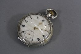 A SILVER POCKET WATCH