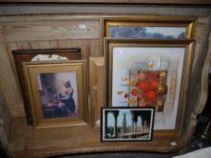 A quantity of prints and pictures