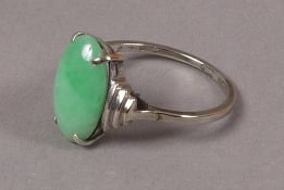 A Jade ring,