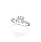 A Diamond Single-Stone Ring, by Van Cleef & Arpels