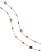 A Gem-Set and Diamond 'Parentesi' Sautoir, by Bulgari