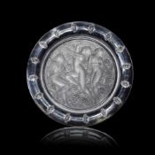 René Lalique 'Côte d'Or' plate, designed 1943