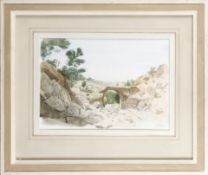 Graham Rust, 20th Century Continental landscape (and two others by the same hand (3))