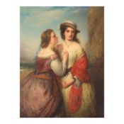 Charles Baxter (British, 1809-1879) Sharing a secret