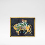 Harold Stabler Enamelled plaque, 1912