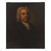 English School, circa 1800 Portrait of a cleric unframed