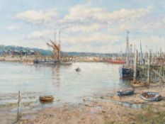 John Sutton (British, born 1940) Ebb of the tide, Southwold